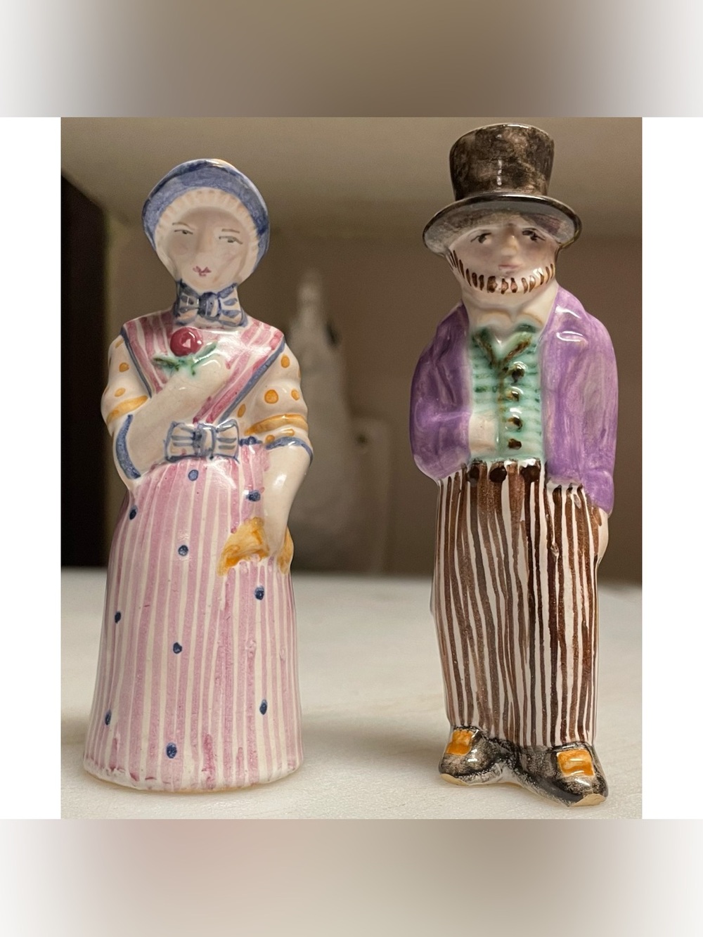 vintage L. Hjorth Denmark studio figurines